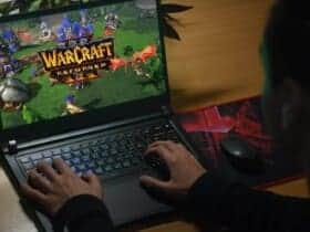 World of Warcraft gameplay.